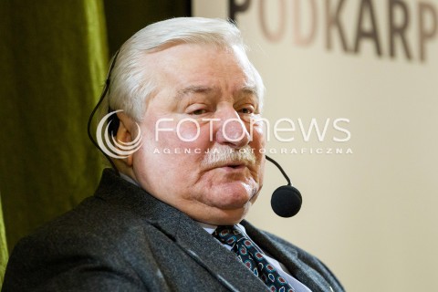  16.11.2016 RZESZOW<br />SPOTKANIE Z BYLYM PREZYDENTEM RP LECHEM WALESA W RZESZOWIE.<br />SPOTKANIE ZORGANIZOWAL KOMITET OBRONY DEMOKRACJI.<br />N/Z LECH WALESA<br /> 