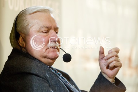  16.11.2016 RZESZOW<br />SPOTKANIE Z BYLYM PREZYDENTEM RP LECHEM WALESA W RZESZOWIE.<br />SPOTKANIE ZORGANIZOWAL KOMITET OBRONY DEMOKRACJI.<br />N/Z LECH WALESA<br /> 