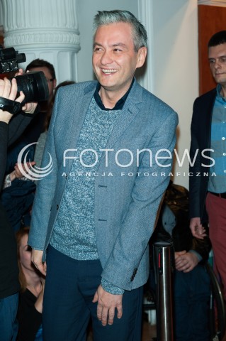  20.11.2016 WARSZAWA<br />PROMOCJA KSIAZKI ROBERTA BIEDRONIA PT. POD PRAD<br />N/Z ROBERT BIEDRON<br /> 