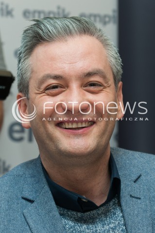  20.11.2016 WARSZAWA<br />PROMOCJA KSIAZKI ROBERTA BIEDRONIA PT. POD PRAD<br />N/Z ROBERT BIEDRON<br /> 