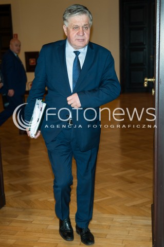  24.11.2016 WARSZAWA <br />POSIEDZENIE RADY MINISTROW <br />N/Z KRZYSZTOF JURGIEL <br /> 