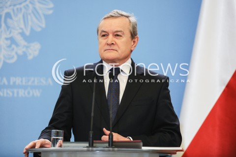  25.11.2016 WARSZAWA<br />KONFERENCJA WICEPREMIERA PIOTRA GLINSKIEGO<br />N/Z PIOTR GLINSKI<br /> 