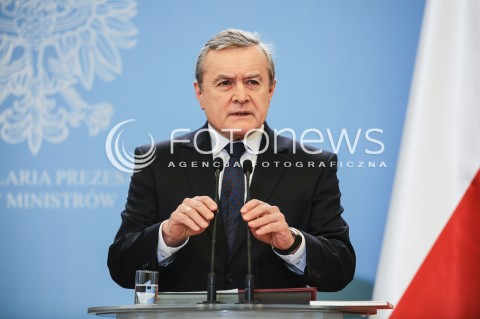  25.11.2016 WARSZAWA<br />KONFERENCJA WICEPREMIERA PIOTRA GLINSKIEGO<br />N/Z PIOTR GLINSKI<br /> 