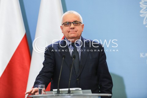  25.11.2016 WARSZAWA<br />KONFERENCJA WICEPREMIERA PIOTRA GLINSKIEGO<br />N/Z SEKRETARZ STANU W KPRM ADAM LIPINSKI<br /> 