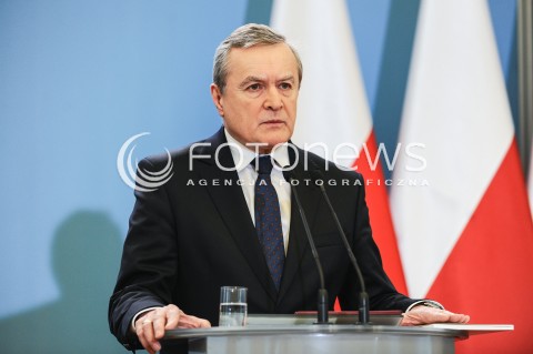  25.11.2016 WARSZAWA<br />KONFERENCJA WICEPREMIERA PIOTRA GLINSKIEGO<br />N/Z PIOTR GLINSKI<br /> 