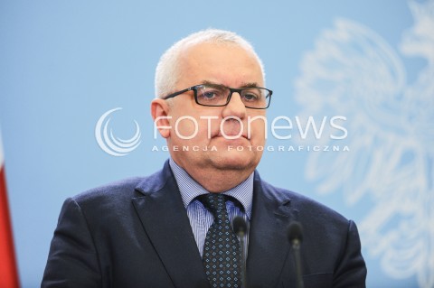  25.11.2016 WARSZAWA<br />KONFERENCJA WICEPREMIERA PIOTRA GLINSKIEGO<br />N/Z SEKRETARZ STANU W KPRM ADAM LIPINSKI<br /> 