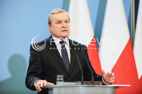  25.11.2016 WARSZAWA<br />KONFERENCJA WICEPREMIERA PIOTRA GLINSKIEGO<br />N/Z PIOTR GLINSKI<br /> 