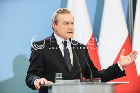  25.11.2016 WARSZAWA<br />KONFERENCJA WICEPREMIERA PIOTRA GLINSKIEGO<br />N/Z PIOTR GLINSKI<br /> 