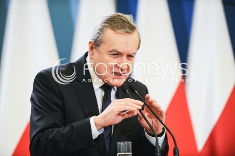  25.11.2016 WARSZAWA<br />KONFERENCJA WICEPREMIERA PIOTRA GLINSKIEGO<br />N/Z PIOTR GLINSKI<br /> 