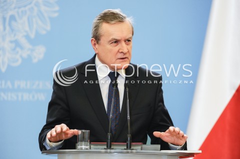  25.11.2016 WARSZAWA<br />KONFERENCJA WICEPREMIERA PIOTRA GLINSKIEGO<br />N/Z PIOTR GLINSKI<br /> 