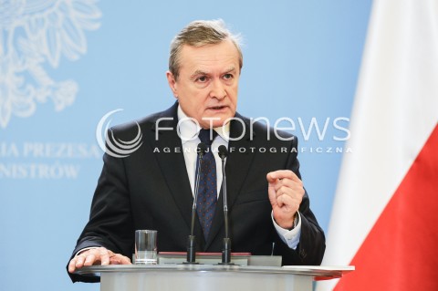  25.11.2016 WARSZAWA<br />KONFERENCJA WICEPREMIERA PIOTRA GLINSKIEGO<br />N/Z PIOTR GLINSKI<br /> 