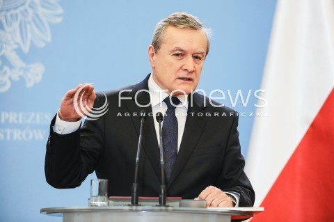  25.11.2016 WARSZAWA<br />KONFERENCJA WICEPREMIERA PIOTRA GLINSKIEGO<br />N/Z PIOTR GLINSKI<br /> 