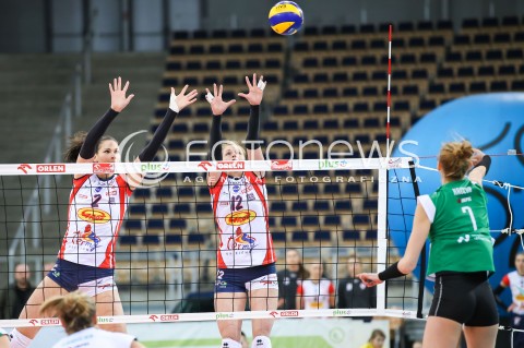  26.11.2016 LODZ SIATKOWKA ORLEN LIGA SEZON 2016/2017 VOLLEYBALL POLISH <br />
BEEF MASTER BUDOWLANI LODZ - IMPEL WROCLAW<br />
N/Z  GABRIELA POLANSKA HEIKE BEIER<br />
 
