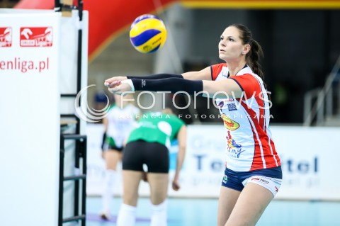  26.11.2016 LODZ SIATKOWKA ORLEN LIGA SEZON 2016/2017 VOLLEYBALL POLISH <br />
BEEF MASTER BUDOWLANI LODZ - IMPEL WROCLAW<br />
N/Z GABRIELA POLANSKA SYLWETKA<br />
 