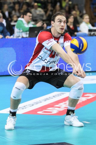  26.11.2016 RZESZOW<br />SIATKOWKA PLUSLIGA 2016/2017 MEN VOLLEYBALL POLAND POLISH PLUS LIGA LEAGUE SEASON 2016/2017<br />MECZ ASSECO RESOVIA RZESZOW - INDYKPOL AZS OLSZTYN <br />N/Z MARKO IVOVIC SYLWETKA <br /> 