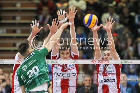  26.11.2016 RZESZOW<br />SIATKOWKA PLUSLIGA 2016/2017 MEN VOLLEYBALL POLAND POLISH PLUS LIGA LEAGUE SEASON 2016/2017<br />MECZ ASSECO RESOVIA RZESZOW - INDYKPOL AZS OLSZTYN <br />N/Z BARTLOMIEJ LEMANSKI MARKO IVOVIC BLOK<br /> 