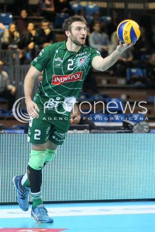  26.11.2016 RZESZOW<br />SIATKOWKA PLUSLIGA 2016/2017 MEN VOLLEYBALL POLAND POLISH PLUS LIGA LEAGUE SEASON 2016/2017<br />MECZ ASSECO RESOVIA RZESZOW - INDYKPOL AZS OLSZTYN <br />N/Z JAN HADRAVA SYLWETKA <br /> 