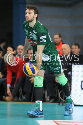  26.11.2016 RZESZOW<br />SIATKOWKA PLUSLIGA 2016/2017 MEN VOLLEYBALL POLAND POLISH PLUS LIGA LEAGUE SEASON 2016/2017<br />MECZ ASSECO RESOVIA RZESZOW - INDYKPOL AZS OLSZTYN <br />N/Z JAN HADRAVA SYLWETKA <br /> 