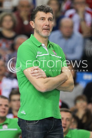  26.11.2016 RZESZOW<br />SIATKOWKA PLUSLIGA 2016/2017 MEN VOLLEYBALL POLAND POLISH PLUS LIGA LEAGUE SEASON 2016/2017<br />MECZ ASSECO RESOVIA RZESZOW - INDYKPOL AZS OLSZTYN <br />N/Z ANDREA GARDINI - I TRENER ( HEAD COACH ) SYLWETKA <br /> 