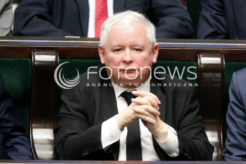  02.12.2016 WARSZAWA SEJM<br />POSIEDZENIE SEJMU RP<br />N/Z JAROSLAW KACZYNSKI<br /> 