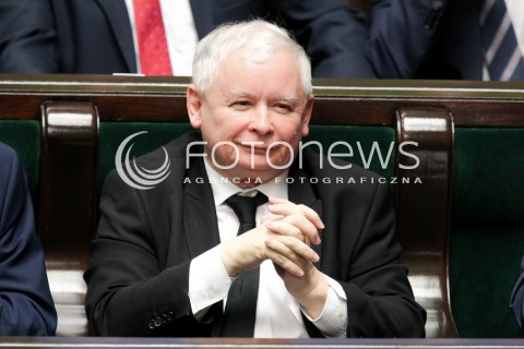  02.12.2016 WARSZAWA SEJM<br />POSIEDZENIE SEJMU RP<br />N/Z JAROSLAW KACZYNSKI<br /> 