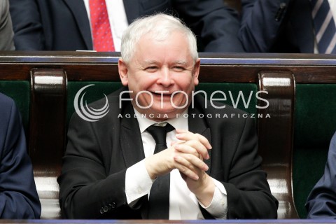  02.12.2016 WARSZAWA SEJM<br />POSIEDZENIE SEJMU RP<br />N/Z JAROSLAW KACZYNSKI<br /> 