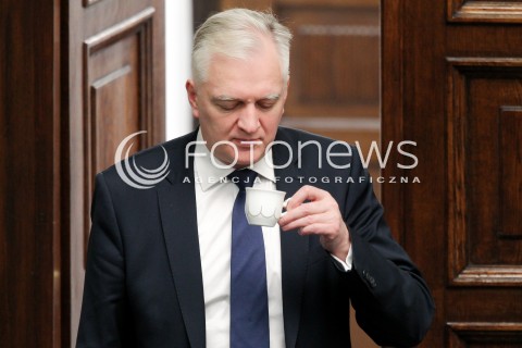  02.12.2016 WARSZAWA SEJM<br />POSIEDZENIE SEJMU RP<br />N/Z JAROSLAW GOWIN<br /> 