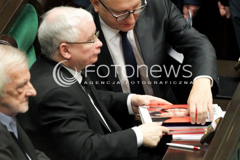  02.12.2016 WARSZAWA SEJM<br />POSIEDZENIE SEJMU RP<br />N/Z JAROSLAW KACZYNSKI<br /> 