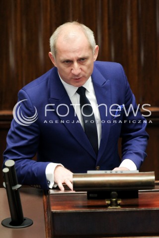  02.12.2016 WARSZAWA SEJM<br />POSIEDZENIE SEJMU RP<br />N/Z SLAWOMIR NEUMANN<br /> 