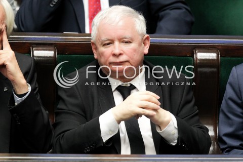  02.12.2016 WARSZAWA SEJM<br />POSIEDZENIE SEJMU RP<br />N/Z JAROSLAW KACZYNSKI<br /> 