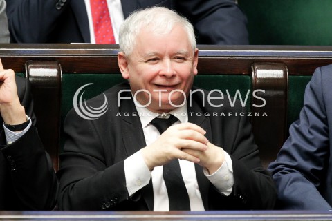  02.12.2016 WARSZAWA SEJM<br />POSIEDZENIE SEJMU RP<br />N/Z JAROSLAW KACZYNSKI<br /> 