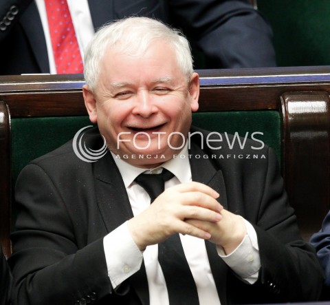  02.12.2016 WARSZAWA SEJM<br />POSIEDZENIE SEJMU RP<br />N/Z JAROSLAW KACZYNSKI<br /> 