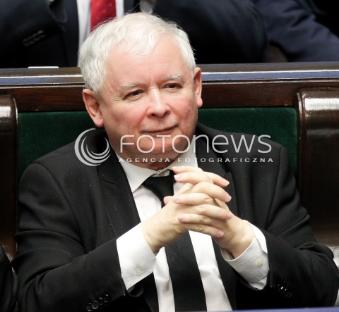  02.12.2016 WARSZAWA SEJM<br />POSIEDZENIE SEJMU RP<br />N/Z JAROSLAW KACZYNSKI<br /> 