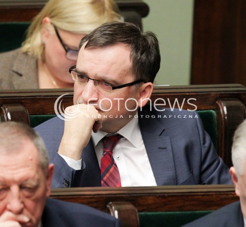  02.12.2016 WARSZAWA SEJM<br />POSIEDZENIE SEJMU RP<br />N/Z ZBIGNIEW ZIOBRO<br /> 