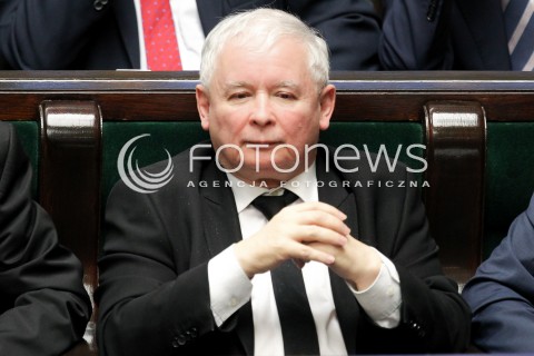  02.12.2016 WARSZAWA SEJM<br />POSIEDZENIE SEJMU RP<br />N/Z JAROSLAW KACZYNSKI<br /> 