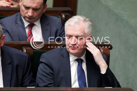  02.12.2016 WARSZAWA SEJM<br />POSIEDZENIE SEJMU RP<br />N/Z JAROSLAW GOWIN<br /> 