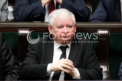  02.12.2016 WARSZAWA SEJM<br />POSIEDZENIE SEJMU RP<br />N/Z JAROSLAW KACZYNSKI<br /> 