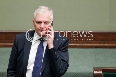  02.12.2016 WARSZAWA SEJM<br />POSIEDZENIE SEJMU RP<br />N/Z JAROSLAW GOWIN<br /> 