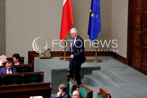  02.12.2016 WARSZAWA SEJM<br />POSIEDZENIE SEJMU RP<br />N/Z JAROSLAW GOWIN<br /> 