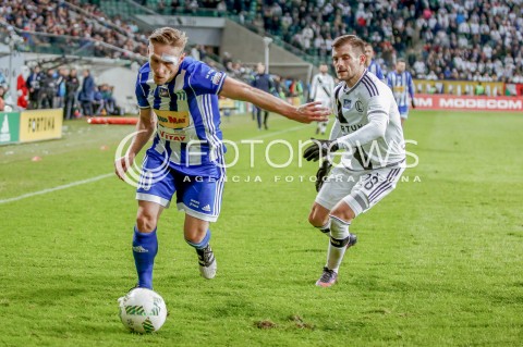  02.12.2016 WARSZAWA PILKA NOZNA <br />FOOTBALL EKSTRAKLASA STADION LEGII<br />MECZ LEGIA WARSZAWA - WISLA PLOCK<br />N/Z SERGIEJ KRIVETS LUKASZ BROZ <br /> 