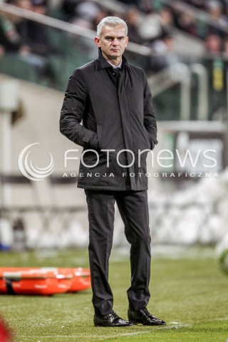  02.12.2016 WARSZAWA PILKA NOZNA <br />FOOTBALL EKSTRAKLASA STADION LEGII<br />MECZ LEGIA WARSZAWA - WISLA PLOCK<br />N/Z JACEK MAGIERA - TRENER LEGII ( HEAD COACH ) <br /> 