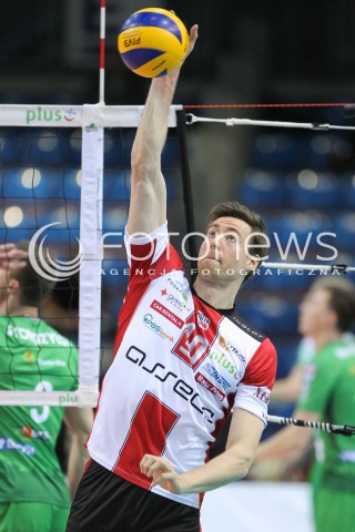  03.12.2016 RZESZOW<br />SIATKOWKA PLUSLIGA 2016/2017 MEN VOLLEYBALL POLAND POLISH PLUS LIGA LEAGUE SEASON 2016/2017<br />MECZ ASSECO RESOVIA RZESZOW - BBTS BIELSKO - BIALA <br />N/Z JOCHEN SCHOPS SYLWETKA <br /> 