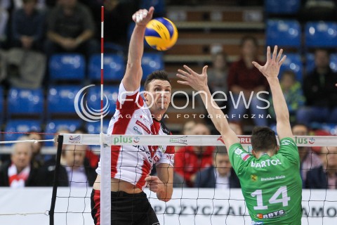  03.12.2016 RZESZOW<br />SIATKOWKA PLUSLIGA 2016/2017 MEN VOLLEYBALL POLAND POLISH PLUS LIGA LEAGUE SEASON 2016/2017<br />MECZ ASSECO RESOVIA RZESZOW - BBTS BIELSKO - BIALA <br />N/Z GAVIN SCHMITT <br /> 