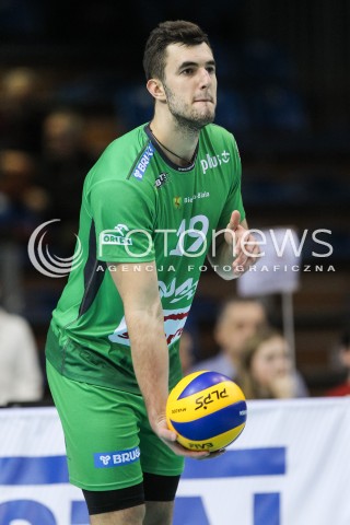  03.12.2016 RZESZOW<br />SIATKOWKA PLUSLIGA 2016/2017 MEN VOLLEYBALL POLAND POLISH PLUS LIGA LEAGUE SEASON 2016/2017<br />MECZ ASSECO RESOVIA RZESZOW - BBTS BIELSKO - BIALA <br />N/Z BARTLOMIEJ LIPINSKI <br /> 