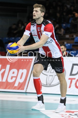  03.12.2016 RZESZOW<br />SIATKOWKA PLUSLIGA 2016/2017 MEN VOLLEYBALL POLAND POLISH PLUS LIGA LEAGUE SEASON 2016/2017<br />MECZ ASSECO RESOVIA RZESZOW - BBTS BIELSKO - BIALA <br />N/Z PIOTR NOWAKOWSKI SYLWETKA <br /> 