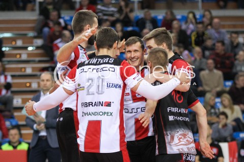  03.12.2016 RZESZOW<br />SIATKOWKA PLUSLIGA 2016/2017 MEN VOLLEYBALL POLAND POLISH PLUS LIGA LEAGUE SEASON 2016/2017<br />MECZ ASSECO RESOVIA RZESZOW - BBTS BIELSKO - BIALA <br />N/Z LUKAS TICHACEK RADOSC EMOCJE <br /> 
