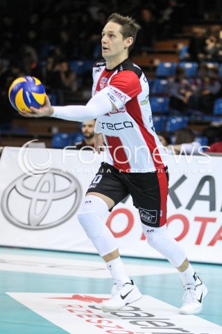 03.12.2016 RZESZOW<br />SIATKOWKA PLUSLIGA 2016/2017 MEN VOLLEYBALL POLAND POLISH PLUS LIGA LEAGUE SEASON 2016/2017<br />MECZ ASSECO RESOVIA RZESZOW - BBTS BIELSKO - BIALA <br />N/Z FREDERIC WINTERS SYLWETKA <br /> 