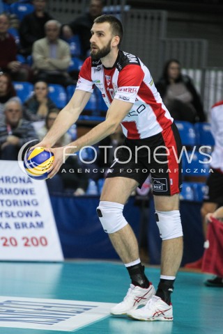  03.12.2016 RZESZOW<br />SIATKOWKA PLUSLIGA 2016/2017 MEN VOLLEYBALL POLAND POLISH PLUS LIGA LEAGUE SEASON 2016/2017<br />MECZ ASSECO RESOVIA RZESZOW - BBTS BIELSKO - BIALA <br />N/Z MARCIN MOZDZONEK SYLWETKA <br /> 