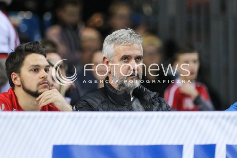  03.12.2016 RZESZOW<br />SIATKOWKA PLUSLIGA 2016/2017 MEN VOLLEYBALL POLAND POLISH PLUS LIGA LEAGUE SEASON 2016/2017<br />MECZ ASSECO RESOVIA RZESZOW - BBTS BIELSKO - BIALA <br />N/Z ROSTISLAV CHUDIK - SLOWACKI TRENER PODCZAS MECZU. NAJPRAWDOPODOBNIEJ ZOSTANIE NOWYM TRENEREM BBTS BIELSKO BIALA<br /> 