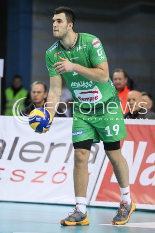  03.12.2016 RZESZOW<br />SIATKOWKA PLUSLIGA 2016/2017 MEN VOLLEYBALL POLAND POLISH PLUS LIGA LEAGUE SEASON 2016/2017<br />MECZ ASSECO RESOVIA RZESZOW - BBTS BIELSKO - BIALA <br />N/Z BARTLOMIEJ LIPINSKI SYLWETKA <br /> 